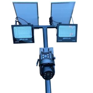 SOLAR ROTATIONAL CAMERA & LIGHTS UNIT.